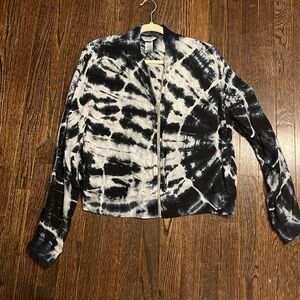 Hard Tail Forever Tie Dye Bomber Jacket